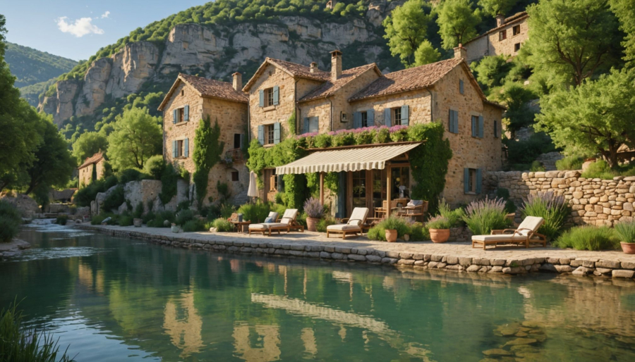 Het beste van de ardèche ontdekken vanuit een vakantieverblijf aan de rivier